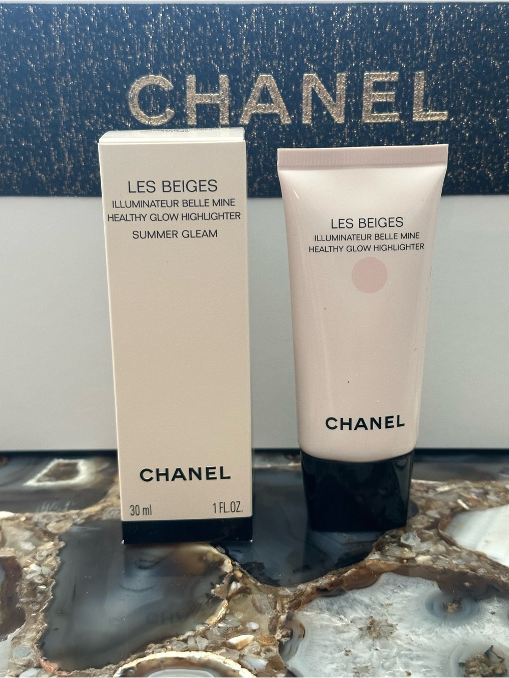 CHANEL Les Beiges Healthy Glow Highlighter Summer Gleam 30ml Limited Edition.
